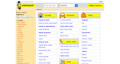 Desktop Screenshot of anunciosgratis.com.ar